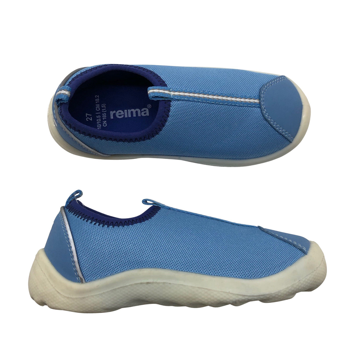 Unisex Reima - Loaferit, koko 27 - Vaaleansininen (1)