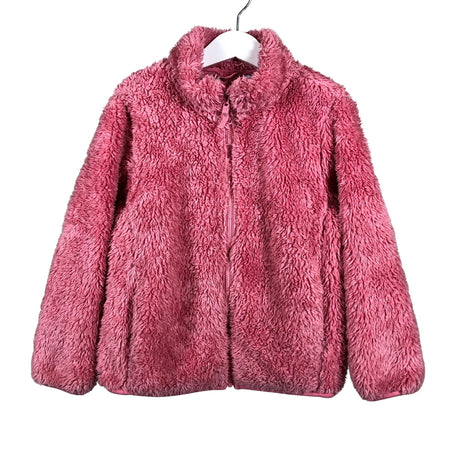 Tyttöjen Uniqlo - Fleecetakki, koko 110 - 116 - Pinkki ()