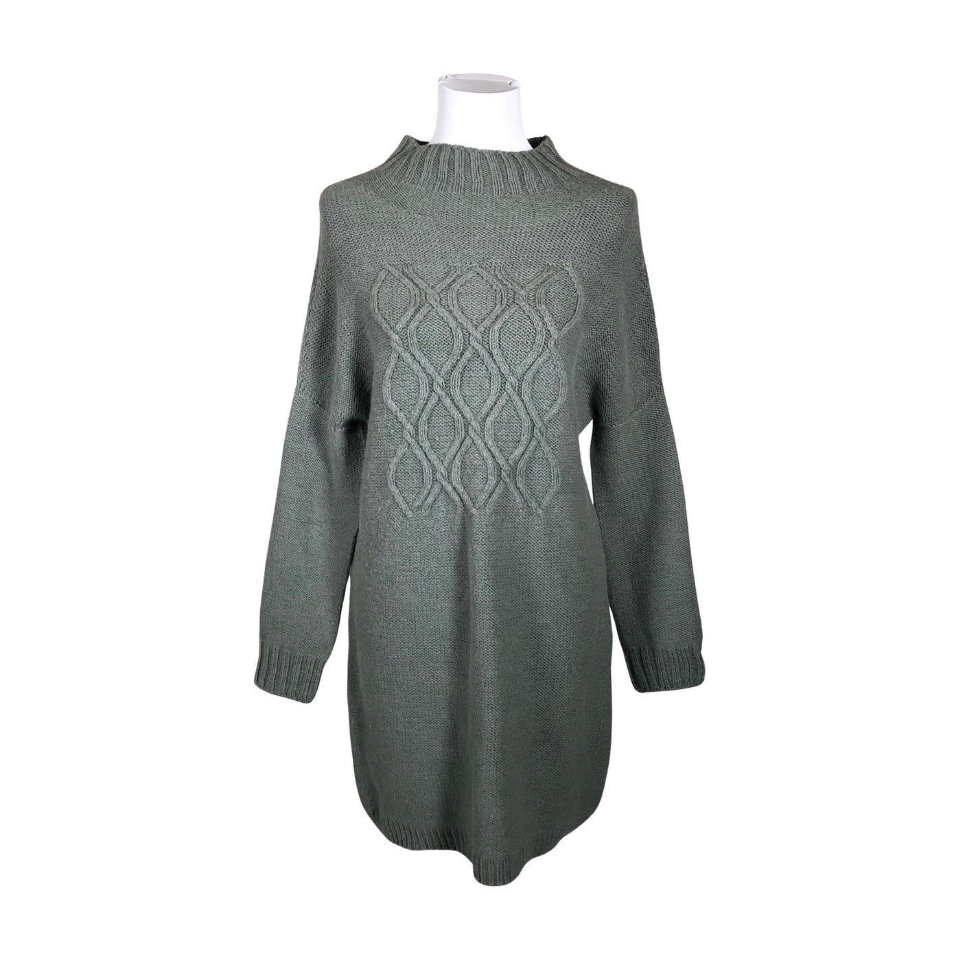 Naisten Handmade - Neulemekko, koko 36 - Vihreä (1)
