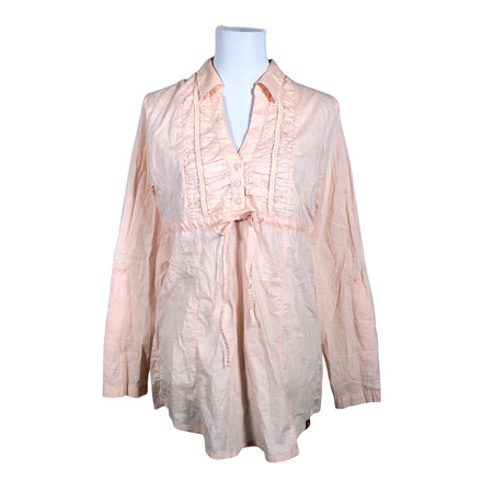 Naisten Esprit - Kangastunika, koko 38 - Vaaleanpunainen ()