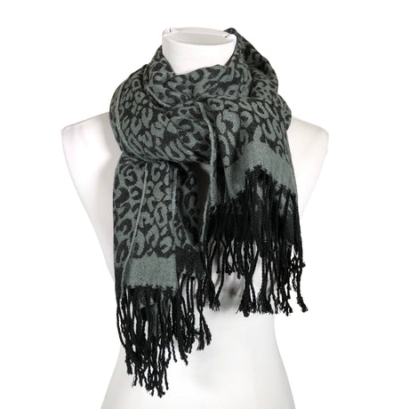 Naisten Tie Rack - Kaulaliina, koko Maxi - Harmaa ()
