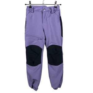 Unisex Polarn O. Pyret - Softshell-housut, koko 116 - 122 - Violetti (1)