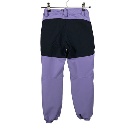 Unisex Polarn O. Pyret - Softshell-housut, koko 116 - 122 - Violetti (2)