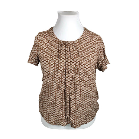 Naisten Gerry Weber - Lyhythihainen pusero, koko 44 - Ruskea ()