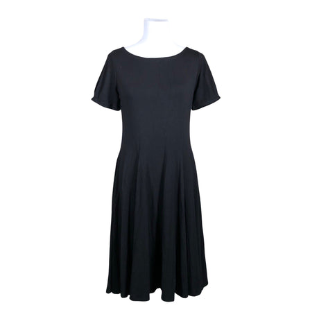Unisex Muotikuu - Tricot dress, size 38 - Black