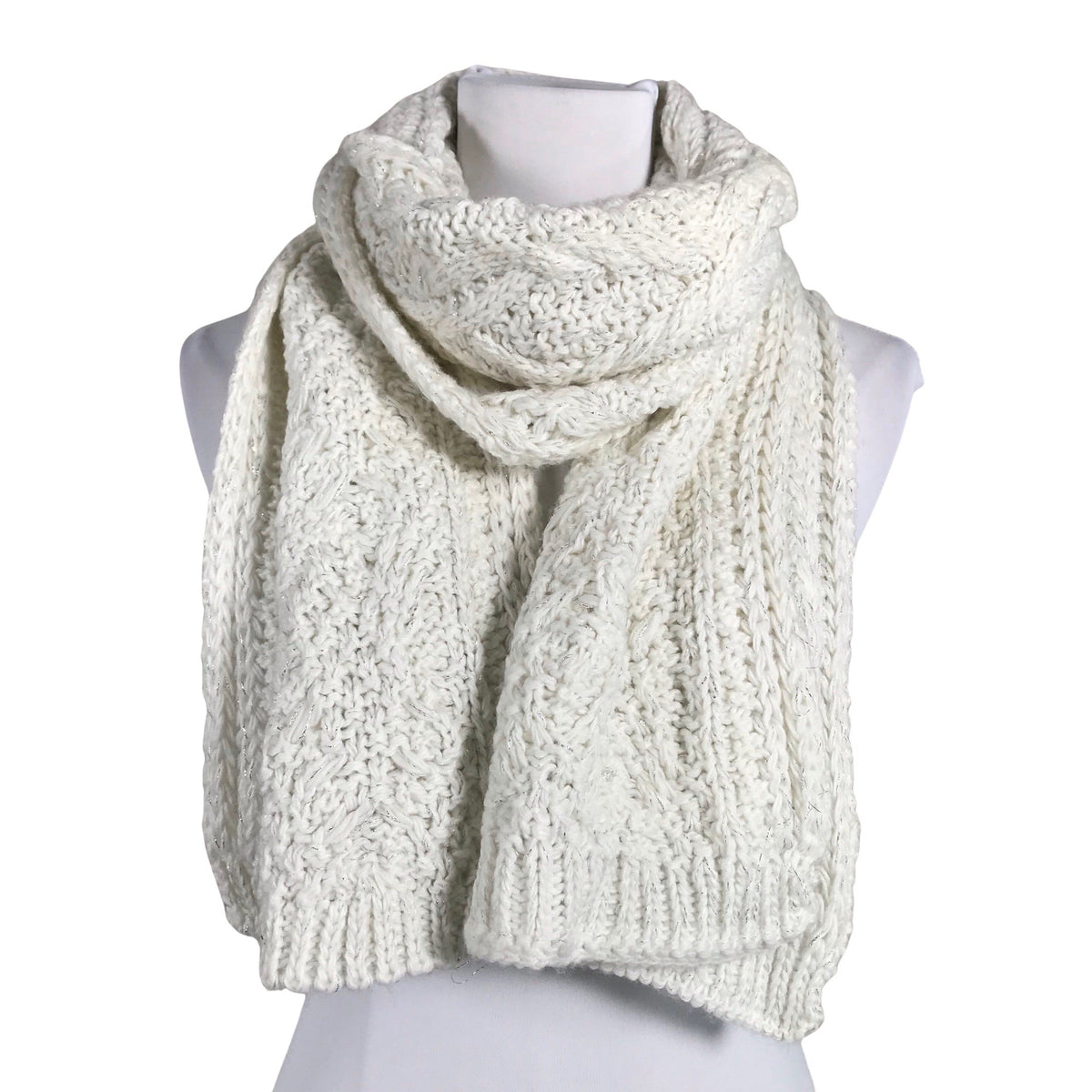 Naisten Superdry - Kaulaliina, koko Maxi - Valkoinen (1)