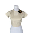Naisten Even&Odd - Urheilupaita, lyhyet hihat, koko 40 - Beige ()