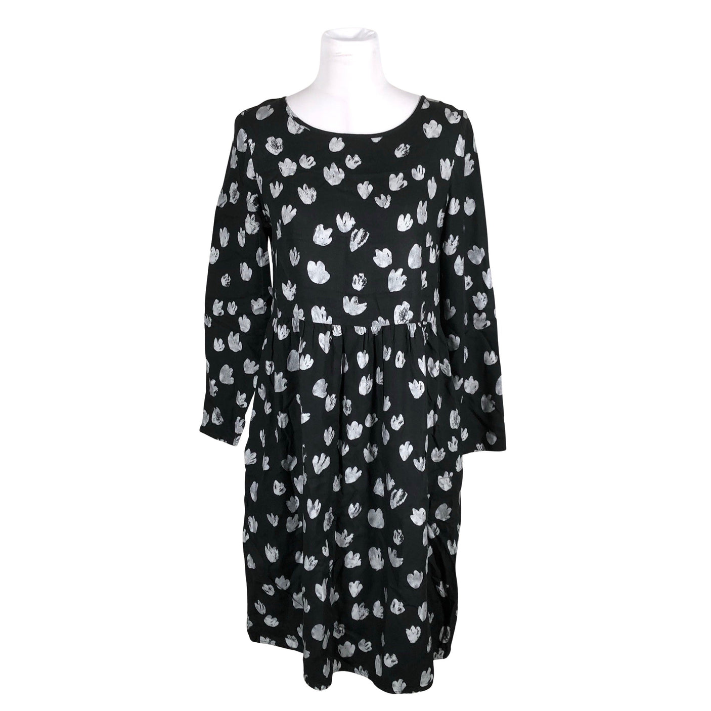 Naisten Alina Piu - Sifonkimekko, koko 38 - Harmaa (1)