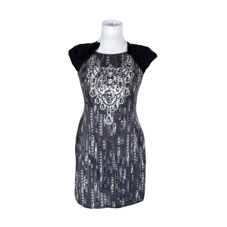 Naisten Karen Millen - Sifonkimekko, koko 40 - Harmaa ()