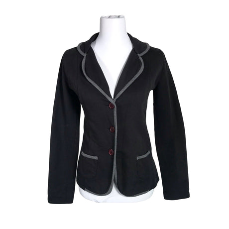 Naisten Subdued - Collegejakku, koko 38 - Musta ()