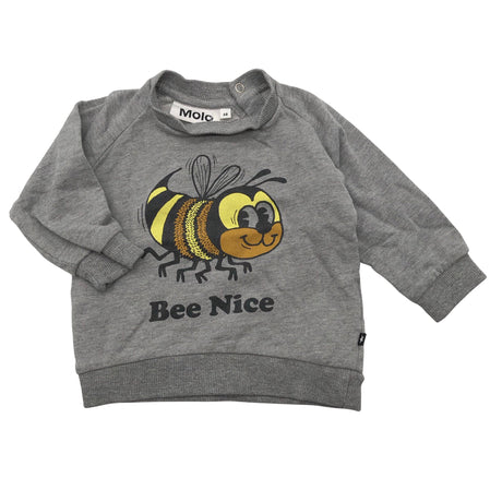 Unisex Molo Kids - Collegepaita, koko 62 - 68 - Harmaa ()