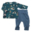 Unisex Polarn O. Pyret - Trikoopaita, koko 68 - 74 - Sininen ()