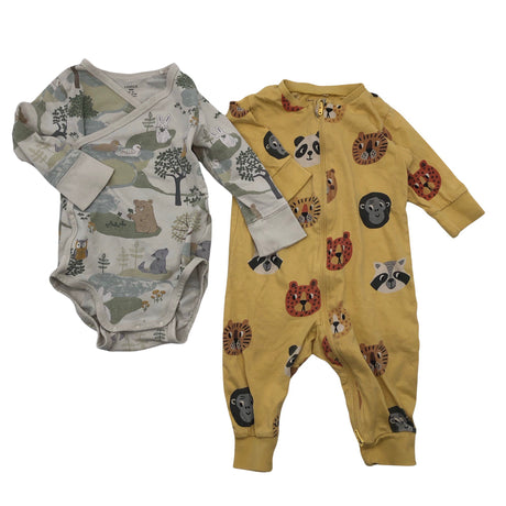 Unisex Lindex - Body, koko 62 - 68 - Harmaa ()