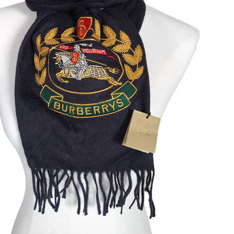 Naisten Burberrys' - Kaulaliina, koko Maxi - Sininen (2)