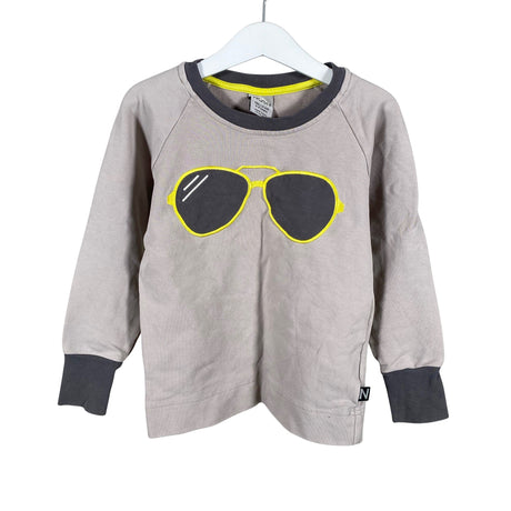 Unisex NOSH - Collegepaita, koko 110 - 116 - Ruskea ()