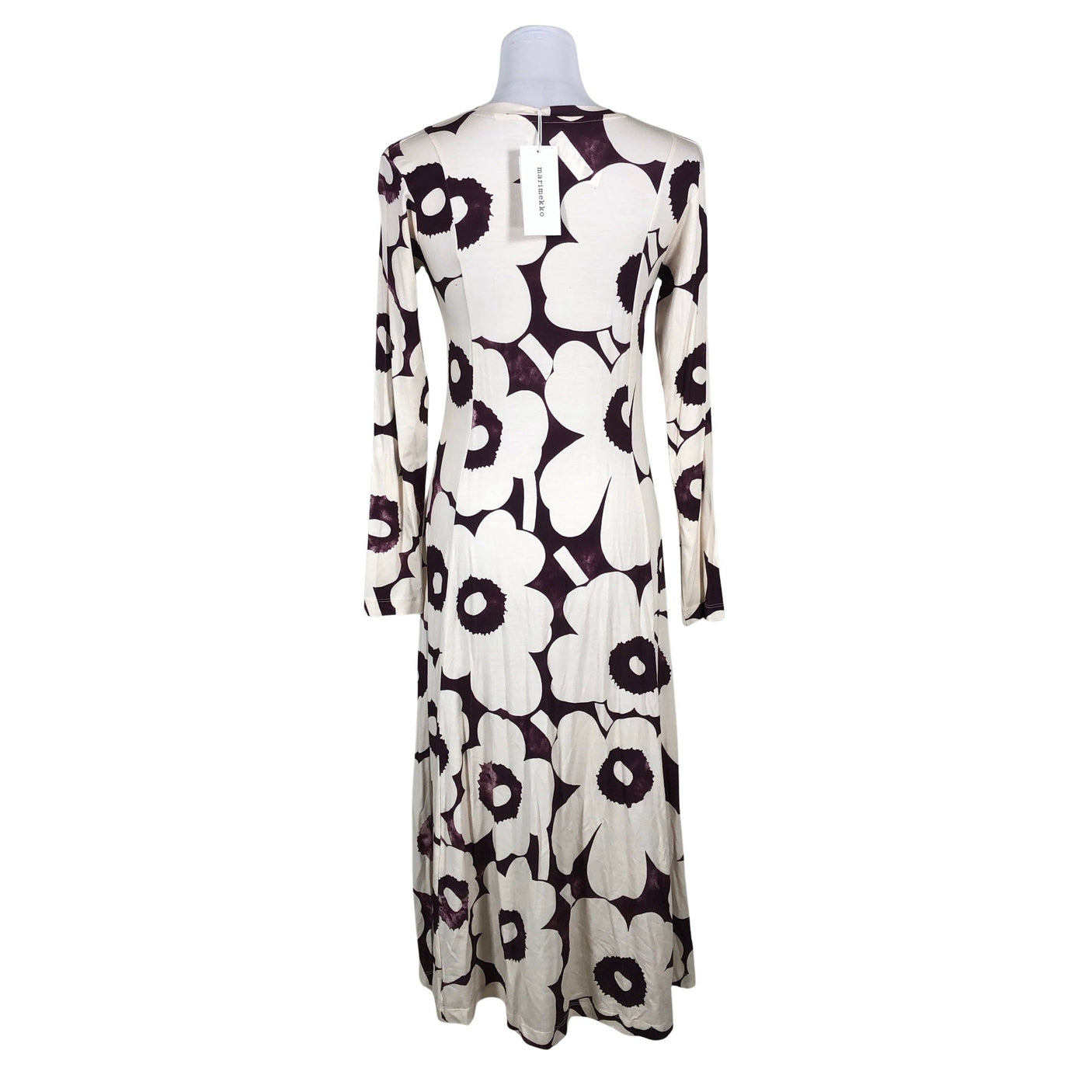 Naisten Marimekko - Trikoomekko, koko 36 - Violetti (2)