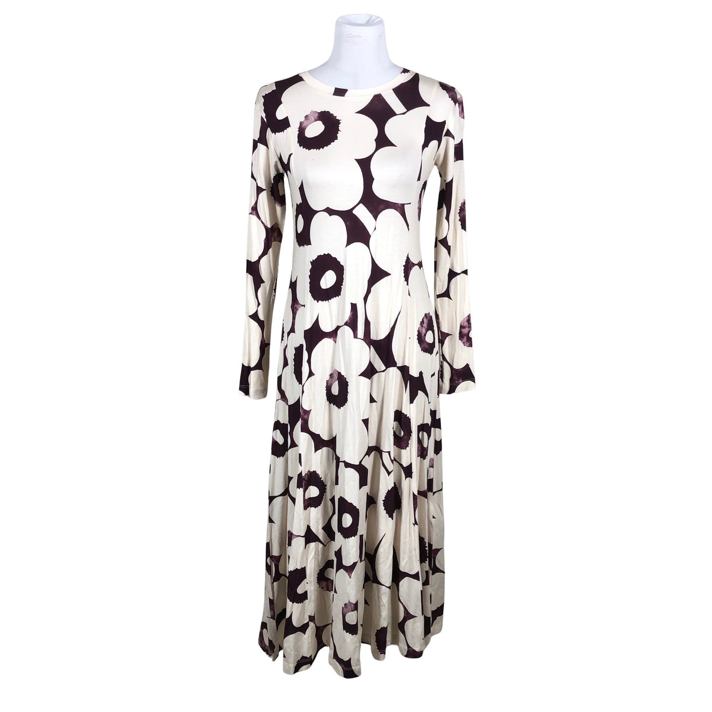 Naisten Marimekko - Trikoomekko, koko 36 - Violetti (1)