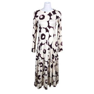 Naisten Marimekko - Trikoomekko, koko 36 - Violetti (1)