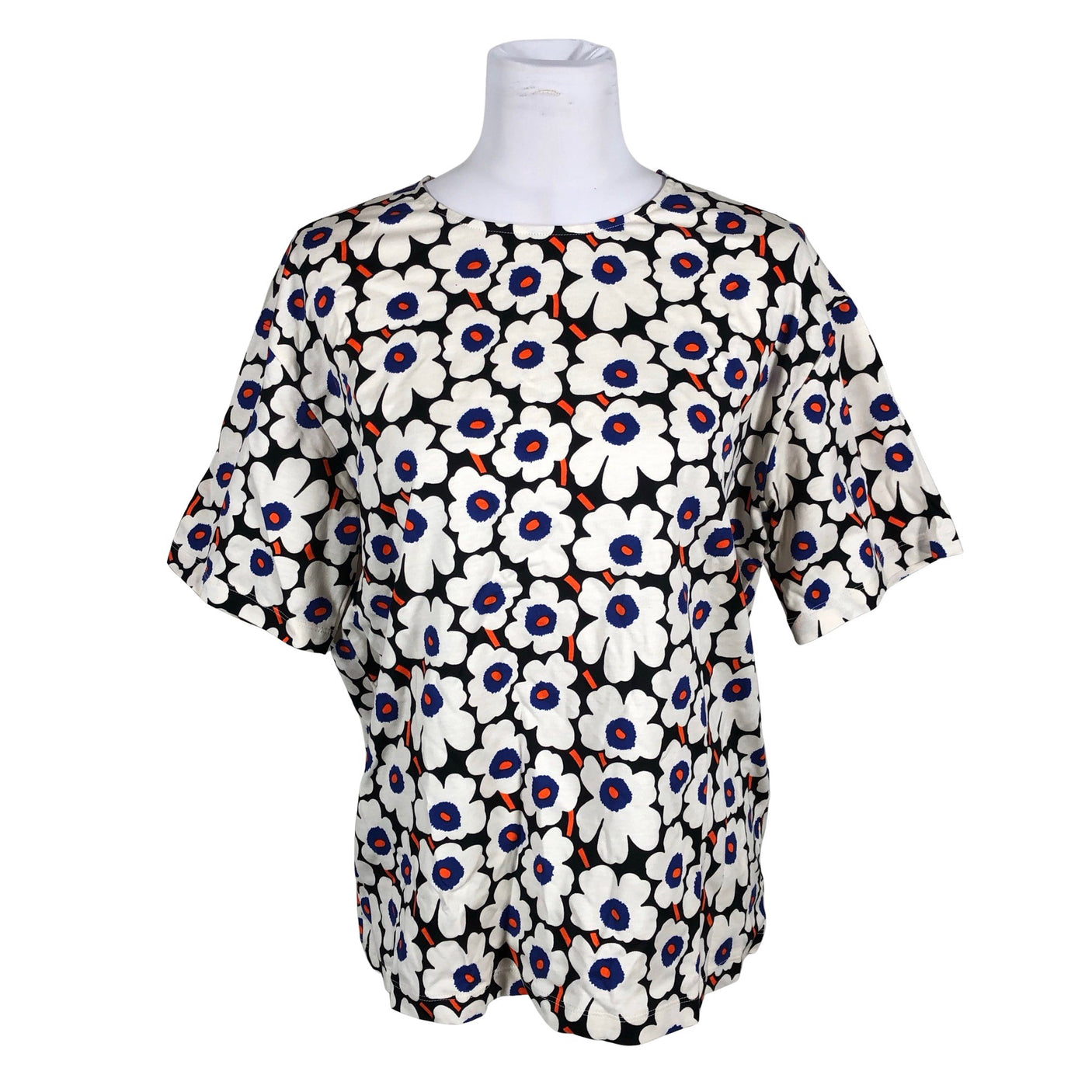 Naisten Marimekko - T-paita, koko 38 - Musta (1)