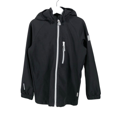 Unisex Reima - Softshell-takki, koko 122 - 128 - Musta ()