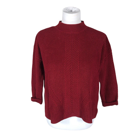 Naisten Esprit - Neulepaita, koko 38 - Viininpunainen ()