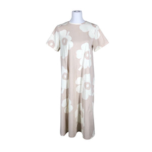 Naisten Marimekko - Trikoomekko, koko 36 - Beige (1)