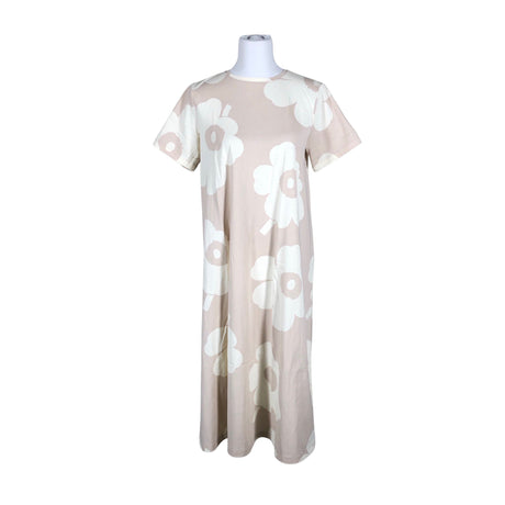 Naisten Marimekko - Trikoomekko, koko 36 - Beige ()