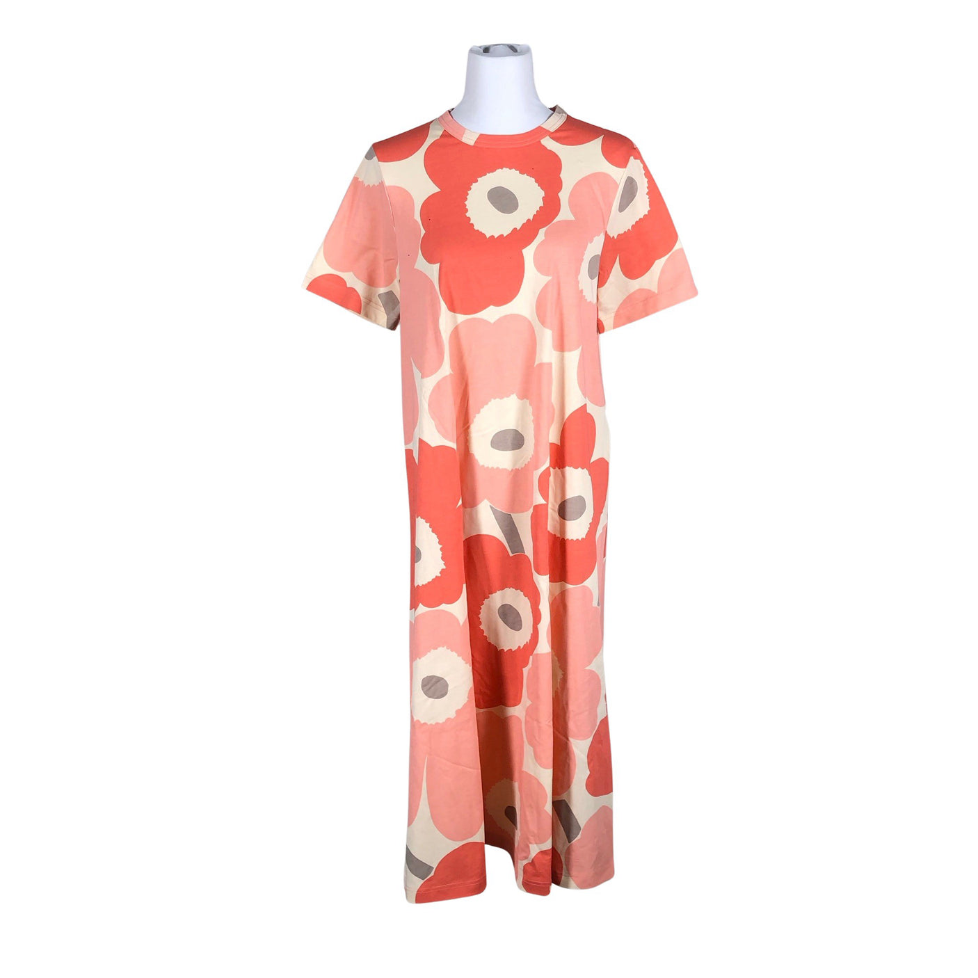 Naisten Marimekko - Trikoomekko, koko 36 - Luonnonvalkoinen (1)