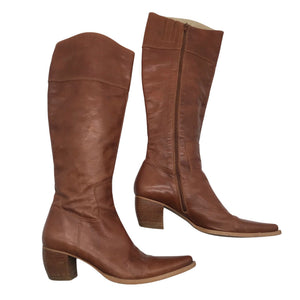 Naisten Bianco - Saappaat, koko 40 - Beige (1)