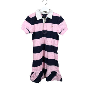 Tyttöjen Polo Ralph Lauren - Trikoomekko, koko 146 - 152 - Vaaleanpunainen (1)