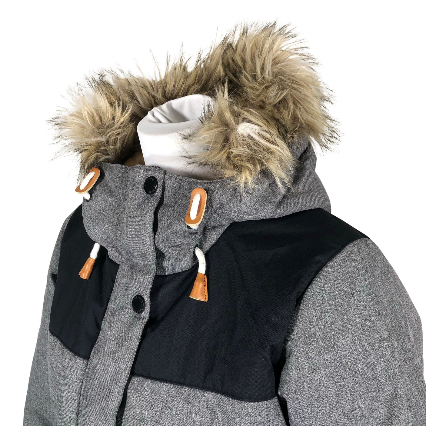 Naisten CLWR - Colour Wear - Toppatakki, koko 38 - Harmaa (3)