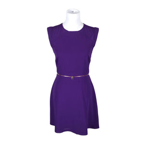 Naisten Sandro Paris - Sifonkimekko, koko 34 - Violetti (1)