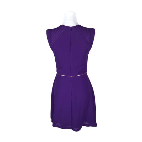 Naisten Sandro Paris - Sifonkimekko, koko 34 - Violetti (2)