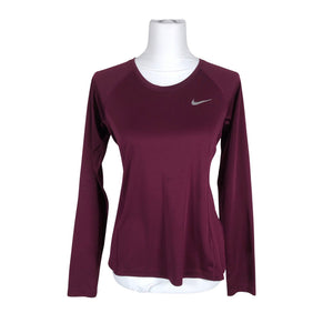Naisten Nike - Urheilupaita, pitkät hihat, koko 38 - Violetti (1)