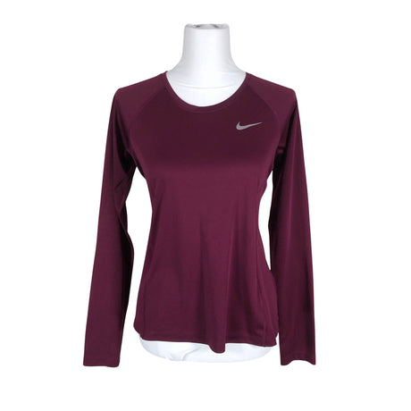 Naisten Nike - Urheilupaita, pitkät hihat, koko 38 - Violetti (2)
