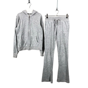 Tyttöjen Juicy Couture - Collegeasu, koko 134 - 140 - Harmaa (1)