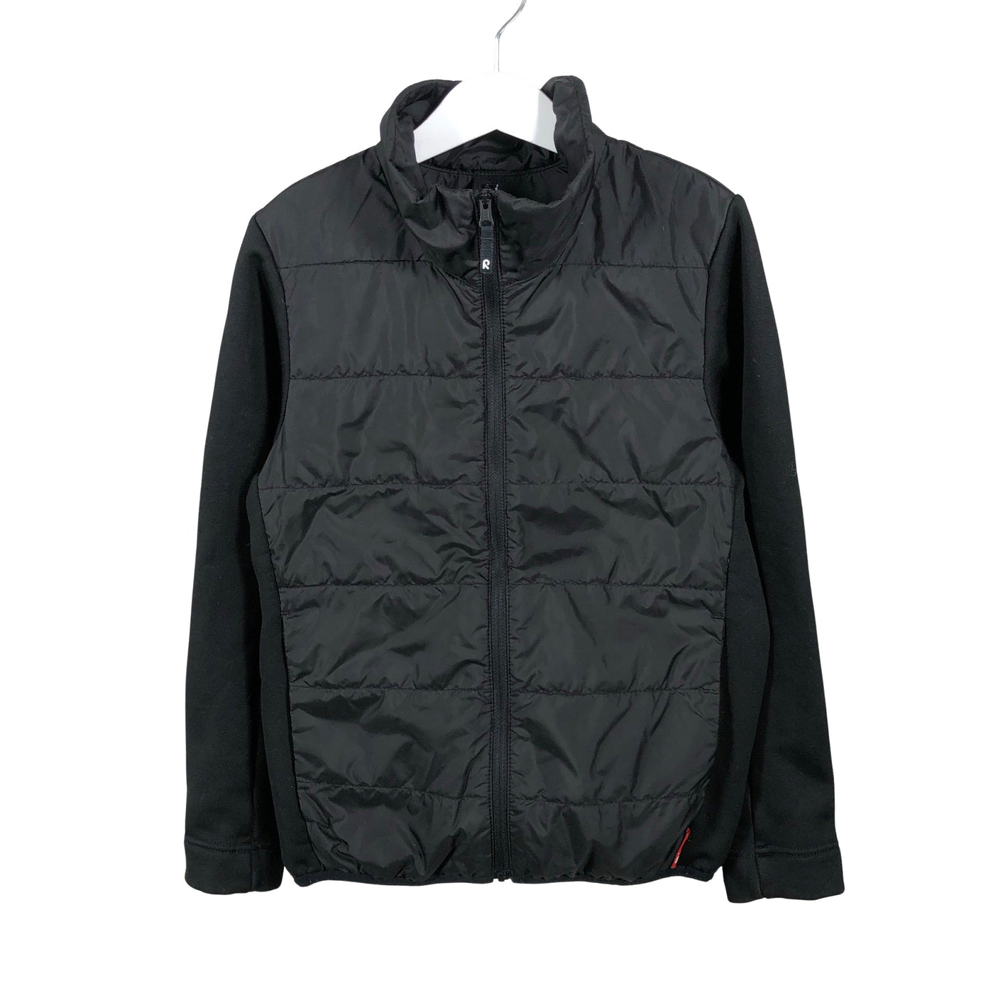 Unisex Reima - Kevyttoppatakki, koko 128 - 134 - Musta (1)