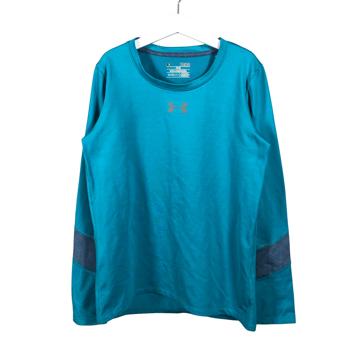 Unisex Under Armour - Urheilupaita, pitkät hihat, koko 158 - 164 - Turkoosi (1)