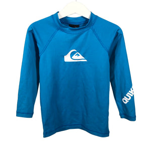 Unisex Quiksilver - Urheilupaita, pitkät hihat, koko 98 - 104 - Turkoosi (1)