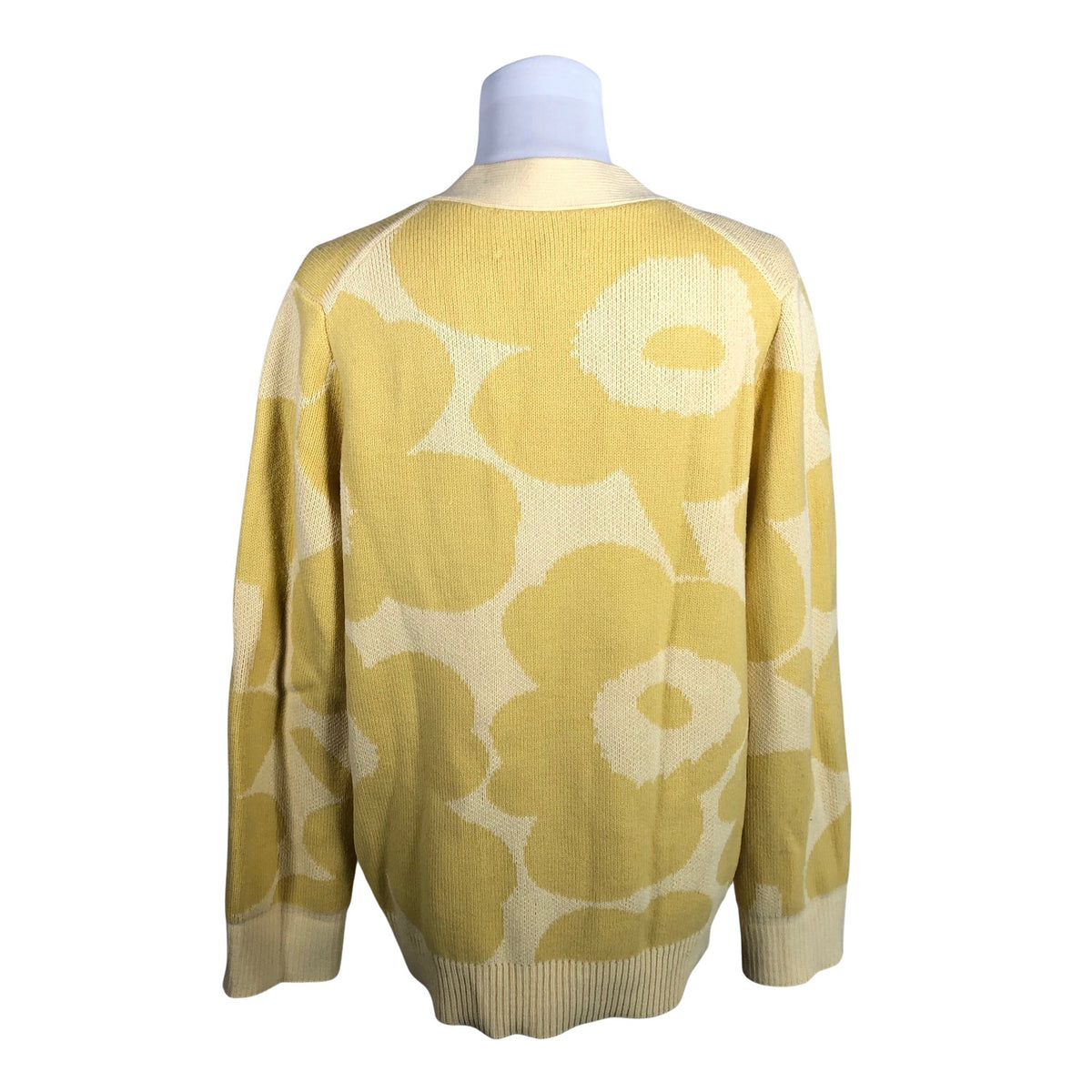 Naisten Marimekko - Neuletakki, koko 36 - Keltainen (2)