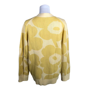 Naisten Marimekko - Neuletakki, koko 36 - Keltainen (2)