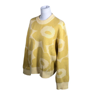 Naisten Marimekko - Neulepaita, koko 36 - Keltainen (3)