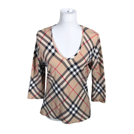 Naisten Burberry - Trikoopaita, koko 42 - Ruskea ()