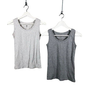 Naisten Uniqlo - Trikootoppi, koko 34 - Harmaa (1)
