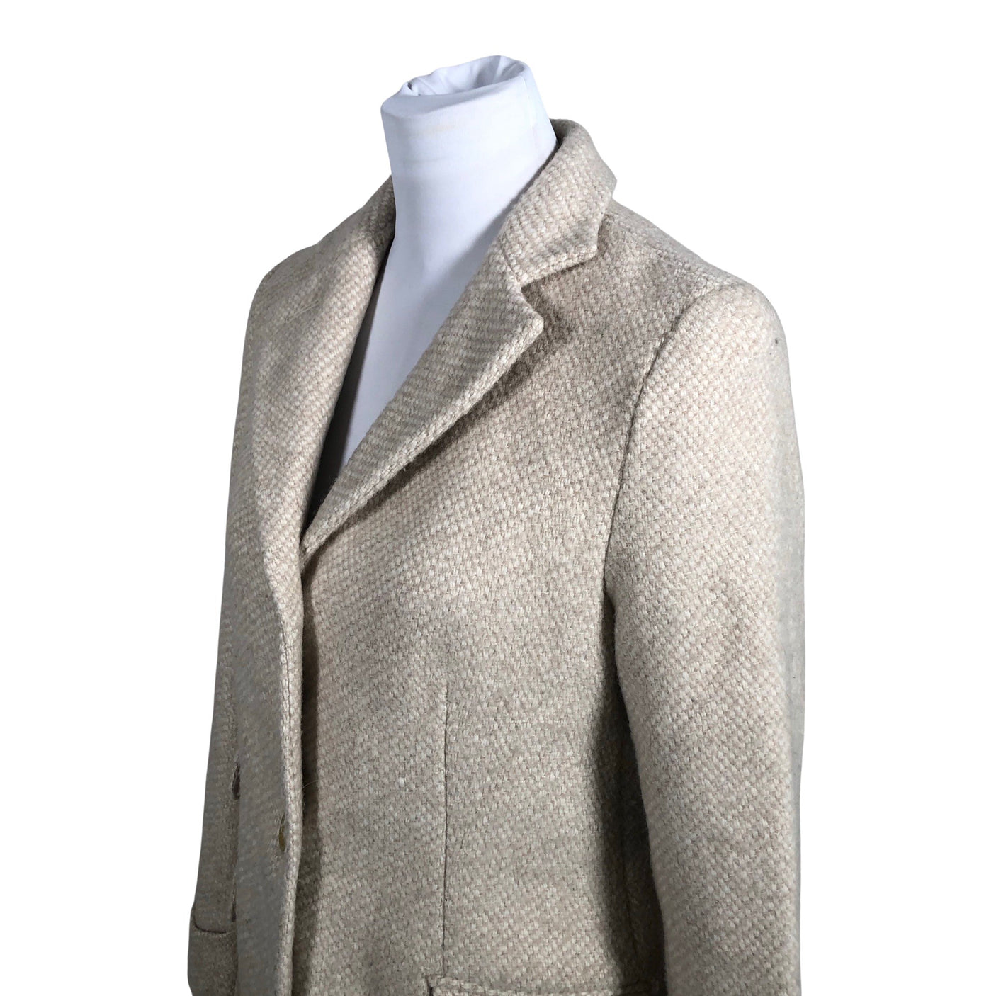 Naisten Lauren Ralph Lauren - Villakangastakki, koko 38 - Beige (3)