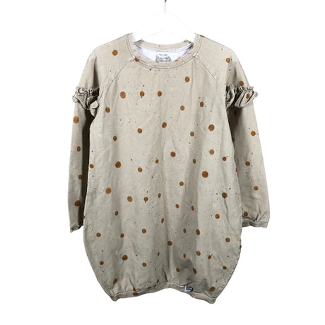 Tyttöjen Handmade - Trikoomekko, koko 134 - 140 - Beige ()