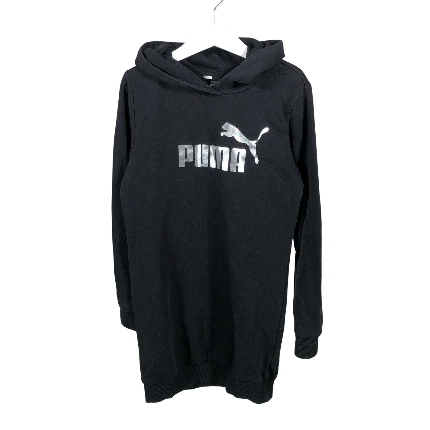 Tyttöjen Puma - Collegemekko, koko 134 - 140 - Musta (1)