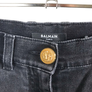 Naisten Balmain - Farkut, koko 38 - Harmaa (4)