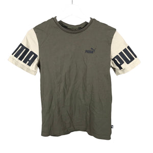 Unisex Puma - T-paita, koko 158 - 164 - Vihreä (1)