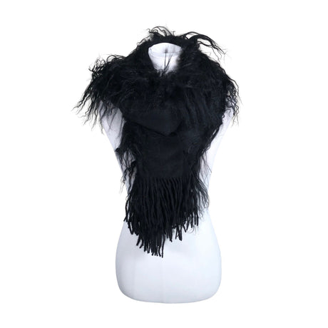 Naisten Pashmina - Huivi, koko Maxi - Musta ()